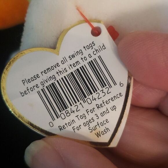 Vintage 1999 Ty Beanie Baby EGGBERT the Chick - Picture 8 of 9